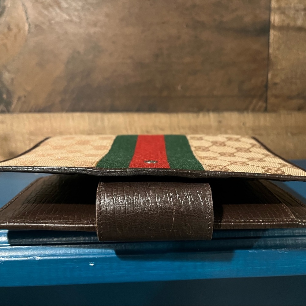 GUCCI Vintage Agenda Planner Cover GG - Picture 12 of 14